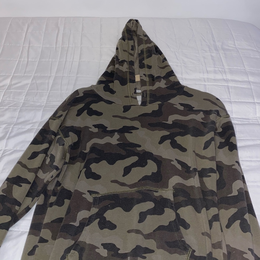 A camo American eagle sweatshirt